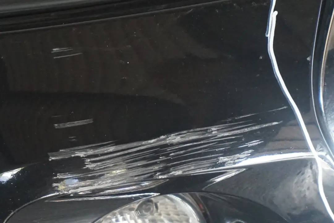 BMW Mini Cooper F55 F56 F57 Complete Front Bumper Trim Panel Midnight Black - SKU 7379432-MNB - Part number 7379432