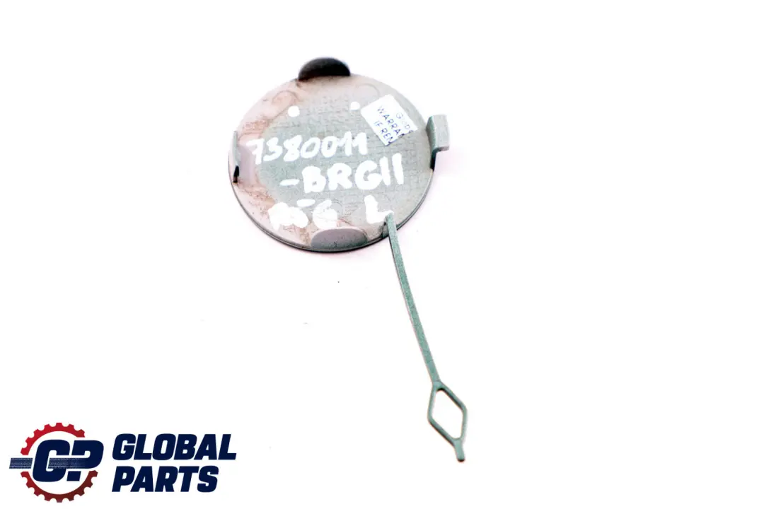 Blende Abschleppöse Lackiert Links British Racing Green für BMW Mini Cooper F56 mit Teilenummer 7380011 BMW Mini Cooper F56 Blende Abschleppöse Lackiert Links British Racing Green - SKU 7380011-BRGII - Teilenummer 7380011