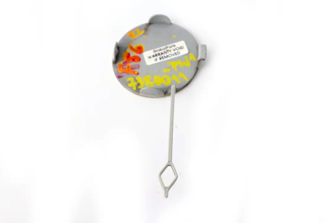 Flap Towing Eye Rear Bumper Left N/S Pepper White to BMW Mini Cooper 1 F56 Cover with Part number 7380011 BMW Mini Cooper 1 F56 Cover Flap Towing Eye Rear Bumper Left N/S Pepper White - SKU 7380011-PW1 - Part number 7380011