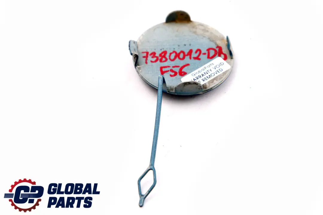 Flap Towing Eye Rear Bumper Right O/S Deep Blue B69 to BMW Mini Cooper F56 Cover with Part number 7380012 BMW Mini Cooper F56 Cover Flap Towing Eye Rear Bumper Right O/S Deep Blue B69 - SKU 7380012-DB - Part number 7380012