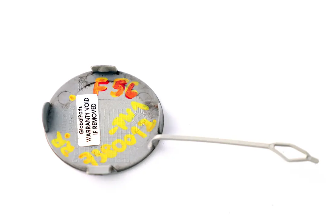 Mini Cooper F56 Abdeck Klappe Abschleppöse Hintere Rechts Pepper Weiß - 850 - SKU 7380012-PW1 - Teilenummer 7380012