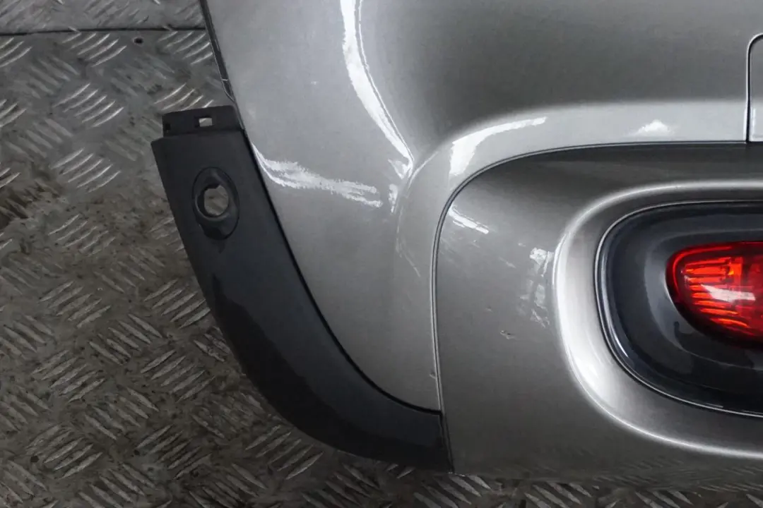 Mini F56 F57 Cooper S Complete Rear Bumper Panel Melting Silver - C2K - SKU 7380020-MELT - Part number 7380020