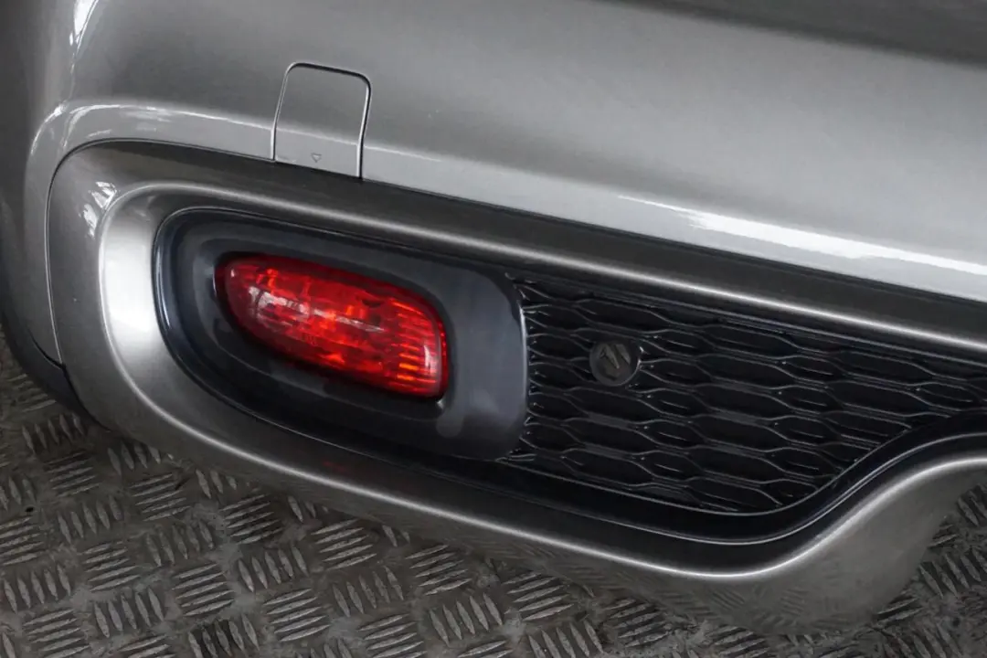Complete Rear Bumper Panel Melting Silver - C2K to Mini F56 F57 Cooper S with Part number 7380020 Mini F56 F57 Cooper S Complete Rear Bumper Panel Melting Silver - C2K - SKU 7380020-MELT - Part number 7380020