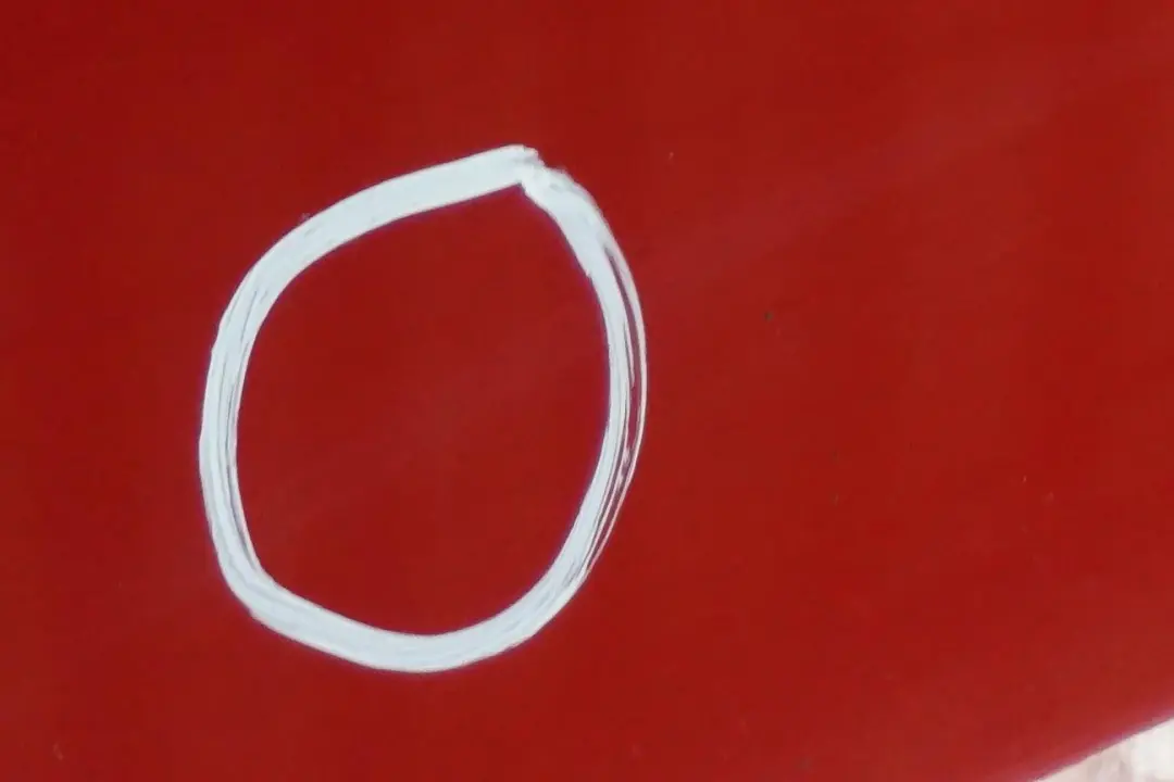 Complete Rear Bumper Trim Panel Blazing Red Metallic - B83 to Mini Cooper F55 with Part number 7380023 Mini Cooper F55 Complete Rear Bumper Trim Panel Blazing Red Metallic - B83 - SKU 7380023-BRM - Part number 7380023