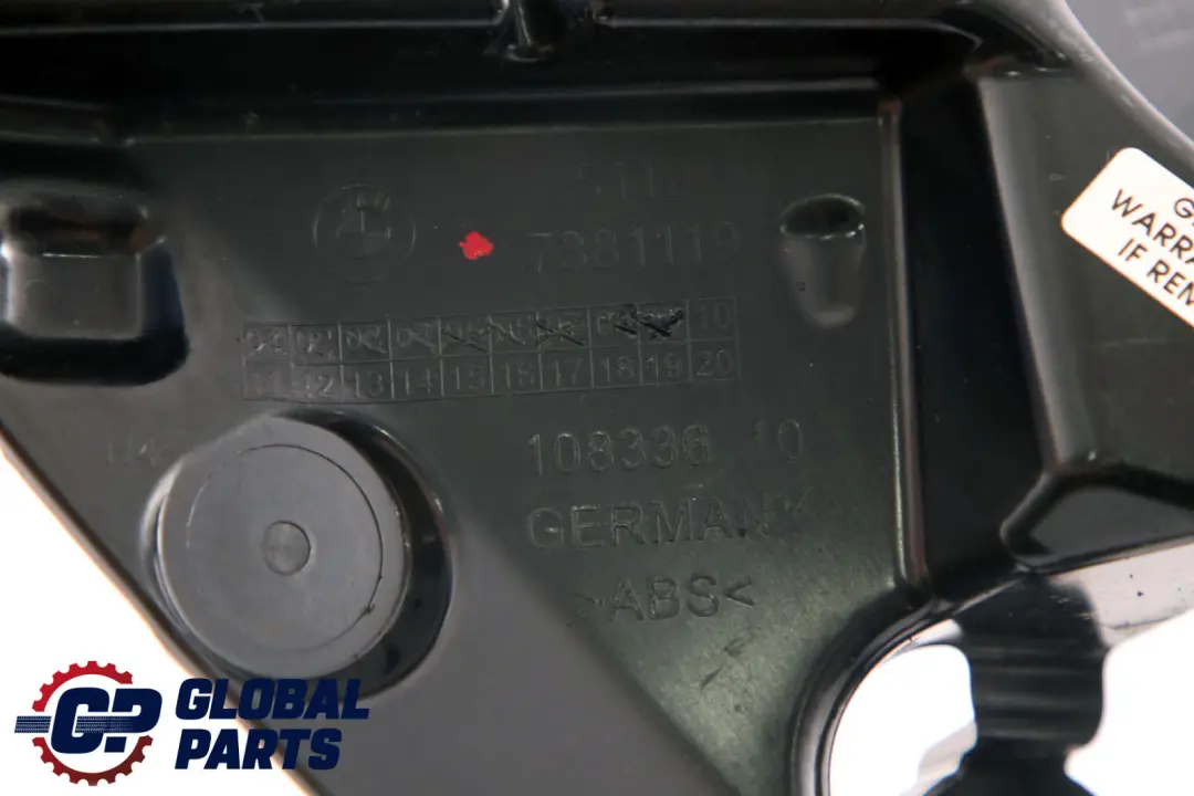 Montage Pare-chocs Coin Arrière Gauche Trim pour BMW X1 F48 M Sport à propos du numéro de pièce 7381119 BMW X1 F48 M Sport Montage Pare-chocs Coin Arrière Gauche Trim - SKU 7381119 - Numéro de pièce 7381119