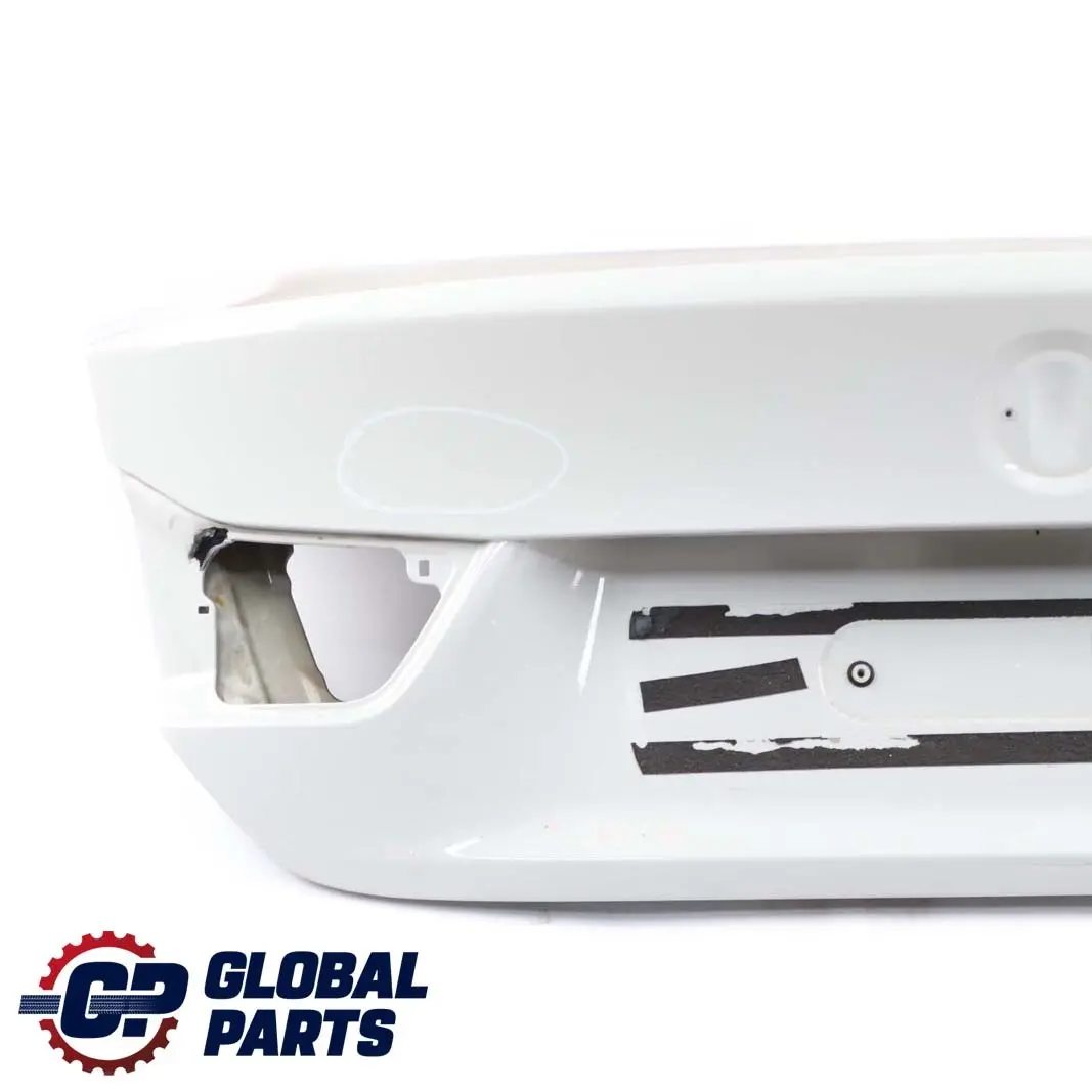 Boot Trunk Lid Tailgate White Alpinweiss 3 - 300 to BMW 4 Series F32 Coupe Rear with Part number 7381193 BMW 4 Series F32 Coupe Rear Boot Trunk Lid Tailgate White Alpinweiss 3 - 300 - SKU 7381193-AW - Part number 7381193