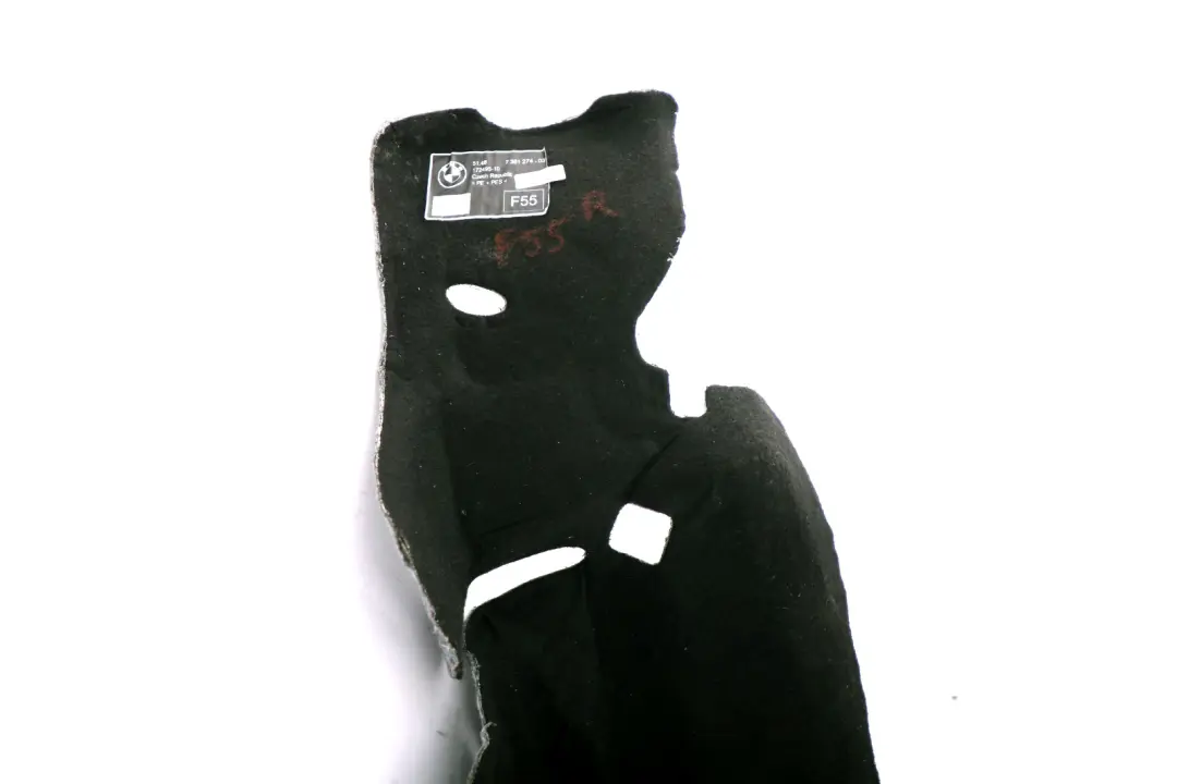 *BMW Mini Cooper F55 Schallisolierung Radhaus Gepäckraum Rechts für mit Teilenummer 7381274 *BMW Mini Cooper F55 Schallisolierung Radhaus Gepäckraum Rechts - SKU 7381274 - Teilenummer 7381274