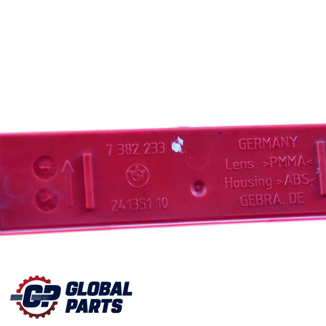Reflector Parachoques Trasero Izquierdo Rojo para BMW F30 F32 F33 con número de pieza 7382233 BMW F30 F32 F33 Reflector Parachoques Trasero Izquierdo Rojo - SKU 7382233 - Número de pieza 7382233