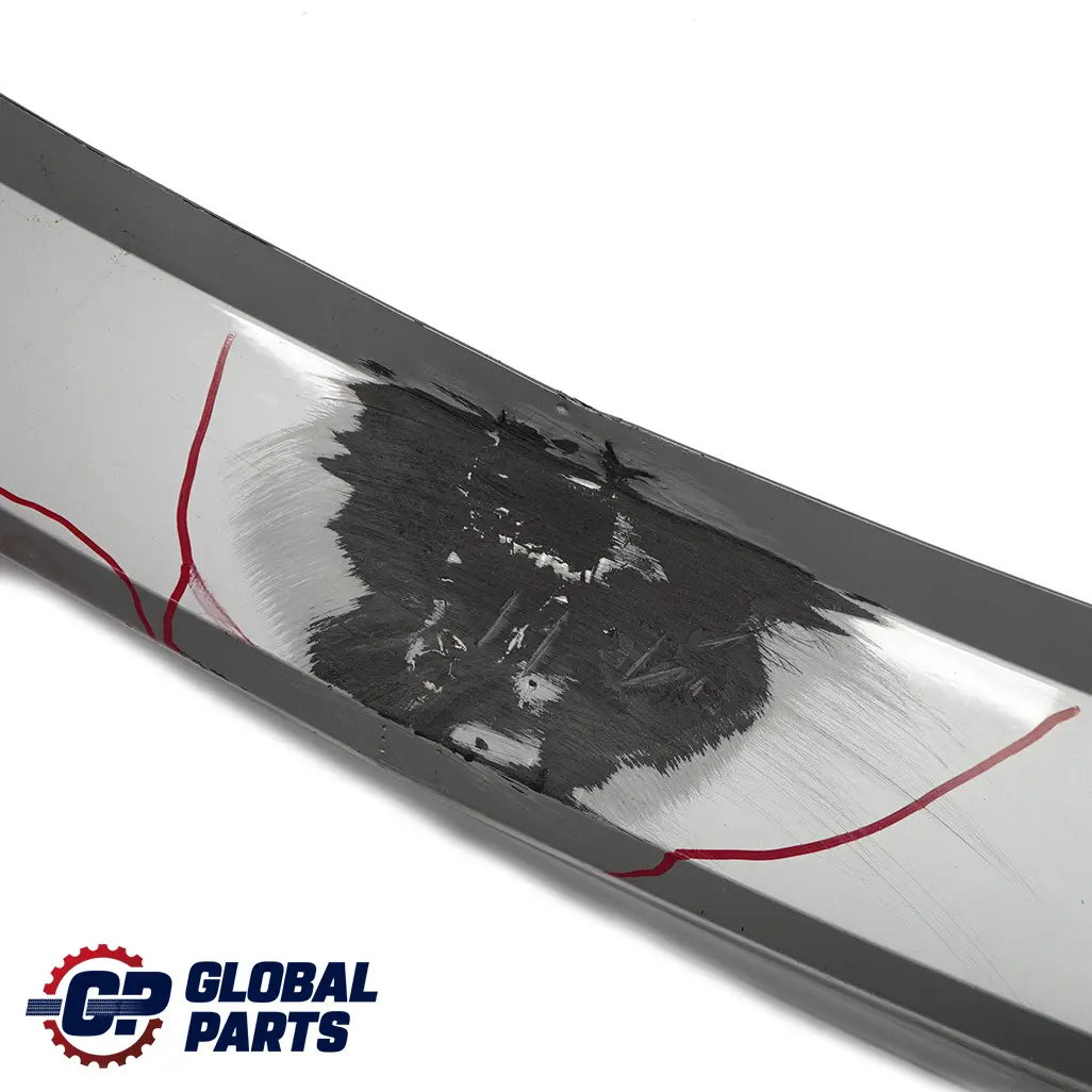 Bumper Trim Panel PDC Glacier Silver Metallic A83 to BMW 3 F30 LCI Sport Line Rear with Part number 7384603 BMW 3 F30 LCI Sport Line Rear Bumper Trim Panel PDC Glacier Silver Metallic A83 - SKU 7384603-GSB - Part number 7384603