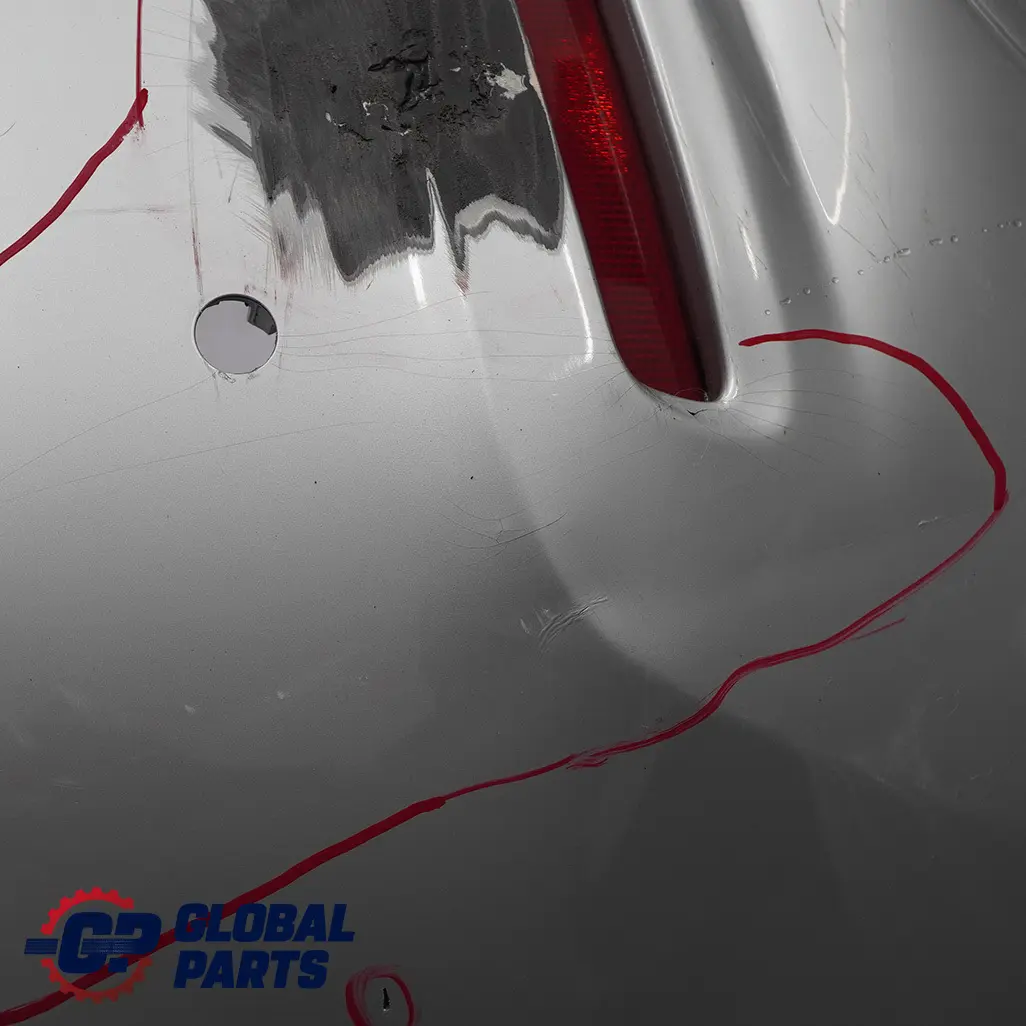 BMW F30 LCI lift Zderzak tylny tył Glacier Silber - SKU 7384603-GSB - Numer Części 7384603