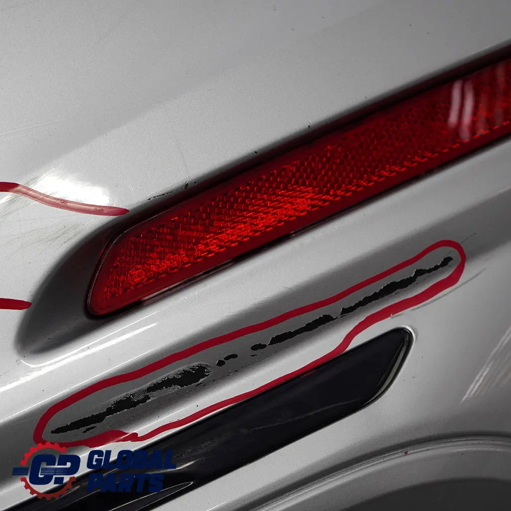 BMW F30 LCI lift Zderzak tylny tył Glacier Silber - SKU 7384603-GSB - Numer Części 7384603