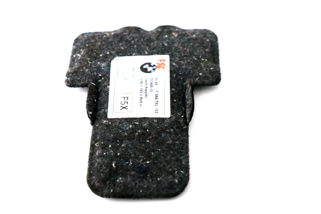 Insonorisation Avant Levier Vitesses pour Mini Cooper F55 F56 à propos du numéro de pièce 7384751 Mini Cooper F55 F56 Insonorisation Avant Levier Vitesses - SKU 7384751 - Numéro de pièce 7384751