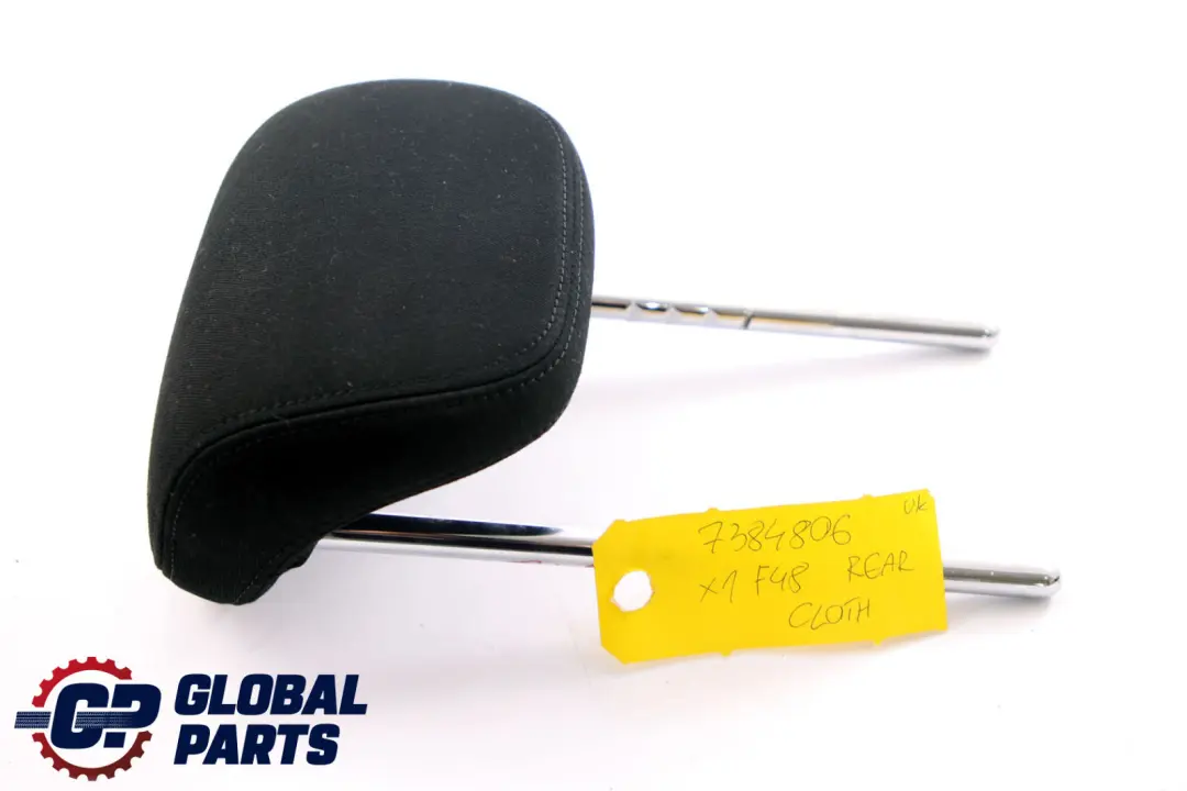 BMW 2 X1 X2 F39 F45 F48 Rear Seat Left Right Headrest Cloth Grid Anthracite - SKU 7384806 - Part number 7384806