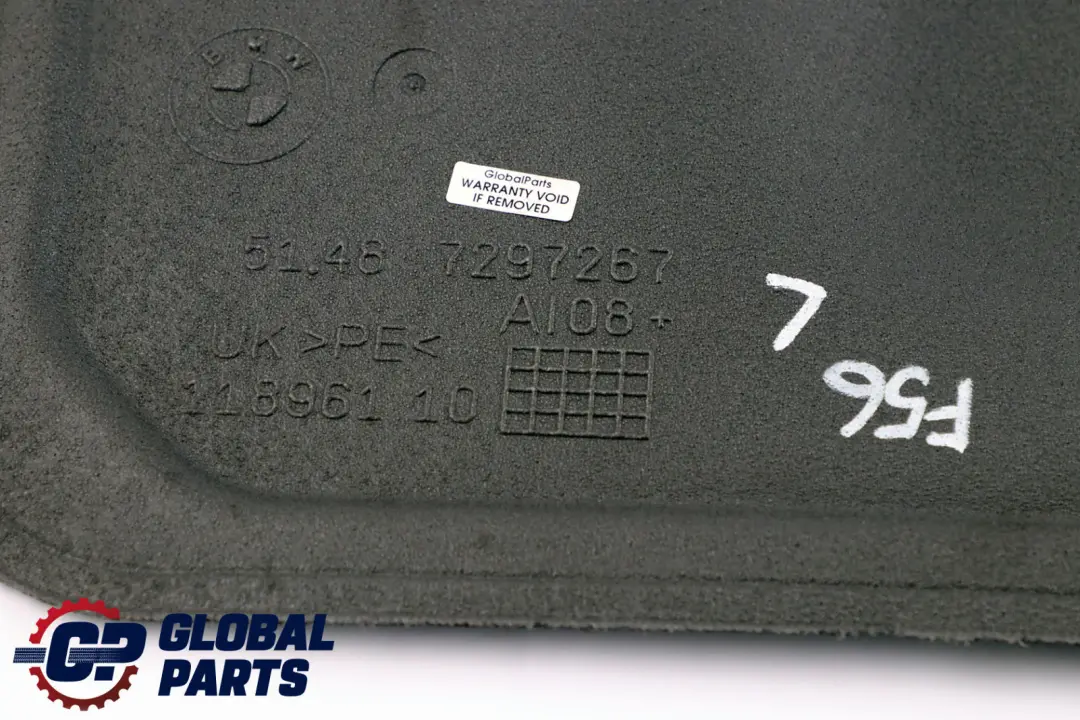 Sound Insulating Door Front Left N/S 7297267 to Mini Cooper One F56 F57 with Part number 7386605 Mini Cooper One F56 F57 Sound Insulating Door Front Left N/S 7297267 - SKU 7386605 - Part number 7386605