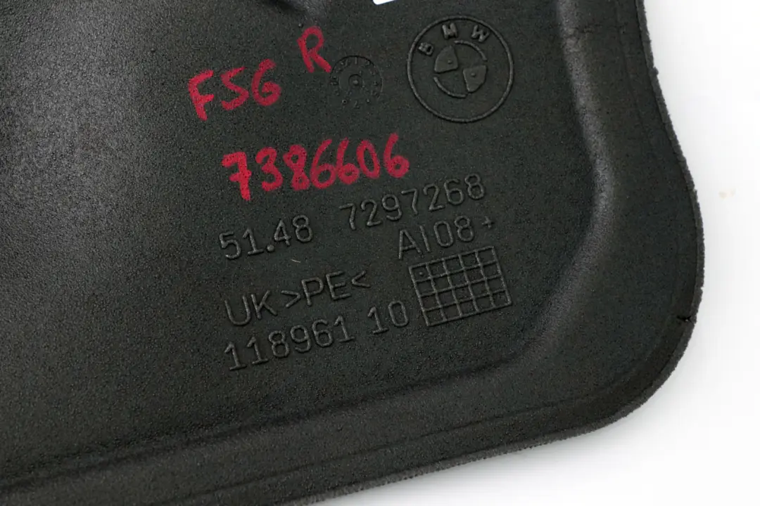 Schallisolierung TĂĽr Rechts für Mini Cooper F56 F57 mit Teilenummer 7386606 Mini Cooper F56 F57 Schallisolierung TĂĽr Rechts - SKU 7386606 - Teilenummer 7386606