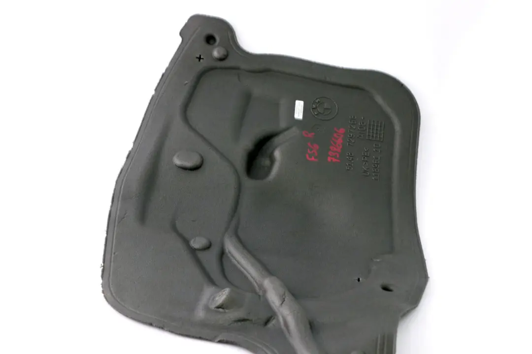 Mini Cooper F56 F57 Schallisolierung TĂĽr Rechts - SKU 7386606 - Teilenummer 7386606