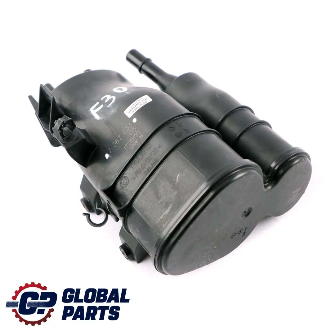 Activated Charcoal Filter Fuel Vent to BMW 3 Series F30 LCI 330e Hybrid with Part number 7387633 BMW 3 Series F30 LCI 330e Hybrid Activated Charcoal Filter Fuel Vent - SKU 7387633 - Part number 7387633