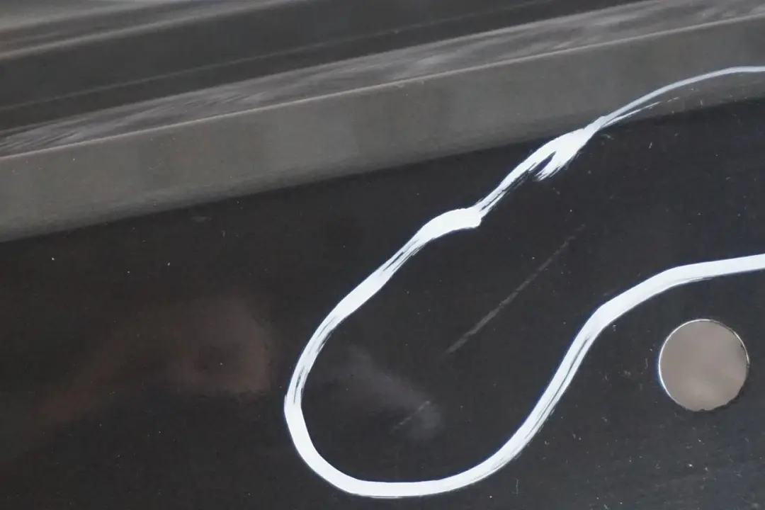 Bumper Trim Panel Mineralgrau Grey to BMW 2 Series F22 F23 Sport Line Rear with Part number 7390348 BMW 2 Series F22 F23 Sport Line Rear Bumper Trim Panel Mineralgrau Grey - SKU 7390348-MG - Part number 7390348