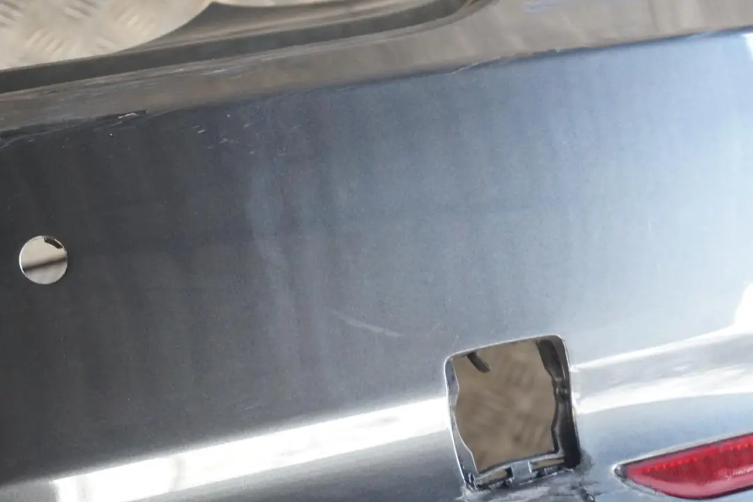 Bumper Trim Panel Mineralgrau Grey to BMW 2 Series F22 F23 Sport Line Rear with Part number 7390348 BMW 2 Series F22 F23 Sport Line Rear Bumper Trim Panel Mineralgrau Grey - SKU 7390348-MG - Part number 7390348