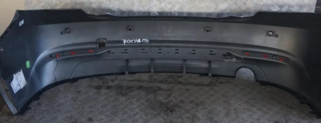 Bumper Trim Panel Mineralgrau Grey to BMW 2 Series F22 F23 Sport Line Rear with Part number 7390348 BMW 2 Series F22 F23 Sport Line Rear Bumper Trim Panel Mineralgrau Grey - SKU 7390348-MG - Part number 7390348