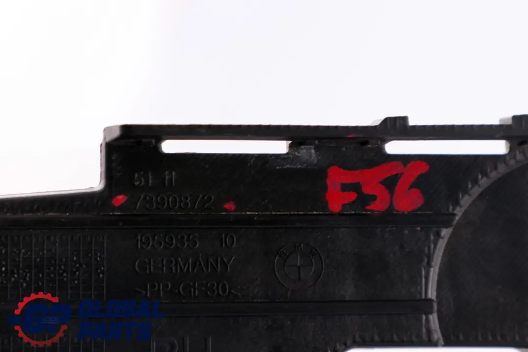 Kerb Shock Absorber Right O/S Bracket Trim to Mini Cooper F55 F56 with Part number 7390872 Mini Cooper F55 F56 Kerb Shock Absorber Right O/S Bracket Trim - SKU 7390872 - Part number 7390872