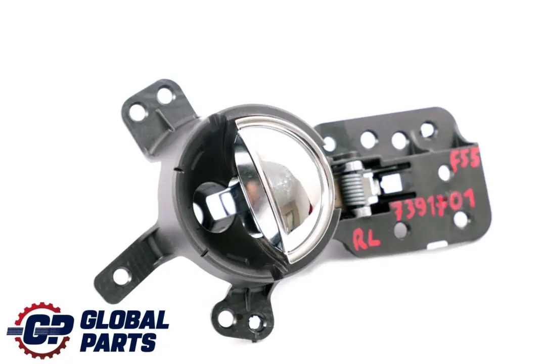 Inside Rear Left N/S Door Opener Cover Trim Chrome to Mini Cooper F55 with Part number 7391701 Mini Cooper F55 Inside Rear Left N/S Door Opener Cover Trim Chrome - SKU 7391701 - Part number 7391701