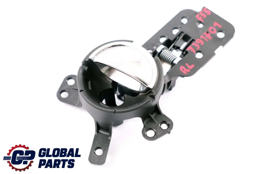 Inside Rear Left N/S Door Opener Cover Trim Chrome to Mini Cooper F55 with Part number 7391701 Mini Cooper F55 Inside Rear Left N/S Door Opener Cover Trim Chrome - SKU 7391701 - Part number 7391701