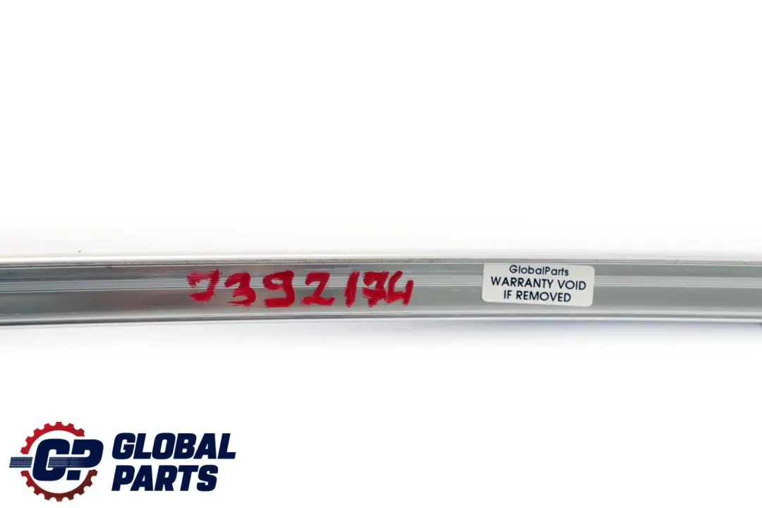 BMW 5 er F10 F11 Blende Fensterrahmen Oben Tür Vorne Rechts Alu Satiniert - SKU 7392174 - Teilenummer 7392174