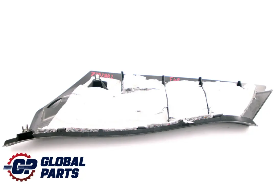 BMW X1 Serie F48 Tapa Columna Inferior Derecha Embellecedor Panel Negro - SKU 7392882 - Número de pieza 7392880