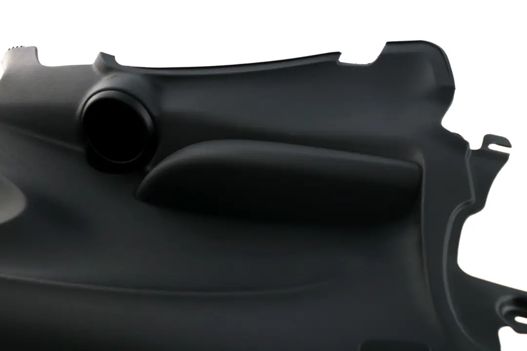 Mini F56 Garniture Latérale Arrière Gauche Noir Carbone - SKU 7393085 - Numéro de pièce 7393085