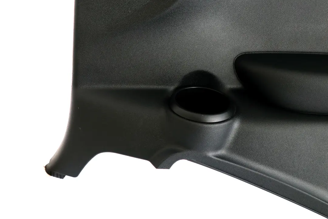 Seiten Verkleidung Hinten Rechts Carbon Black Schwarz für Mini Cooper F56 mit Teilenummer 7393086 Mini Cooper F56 Seiten Verkleidung Hinten Rechts Carbon Black Schwarz - SKU 7393086 - Teilenummer 7393086