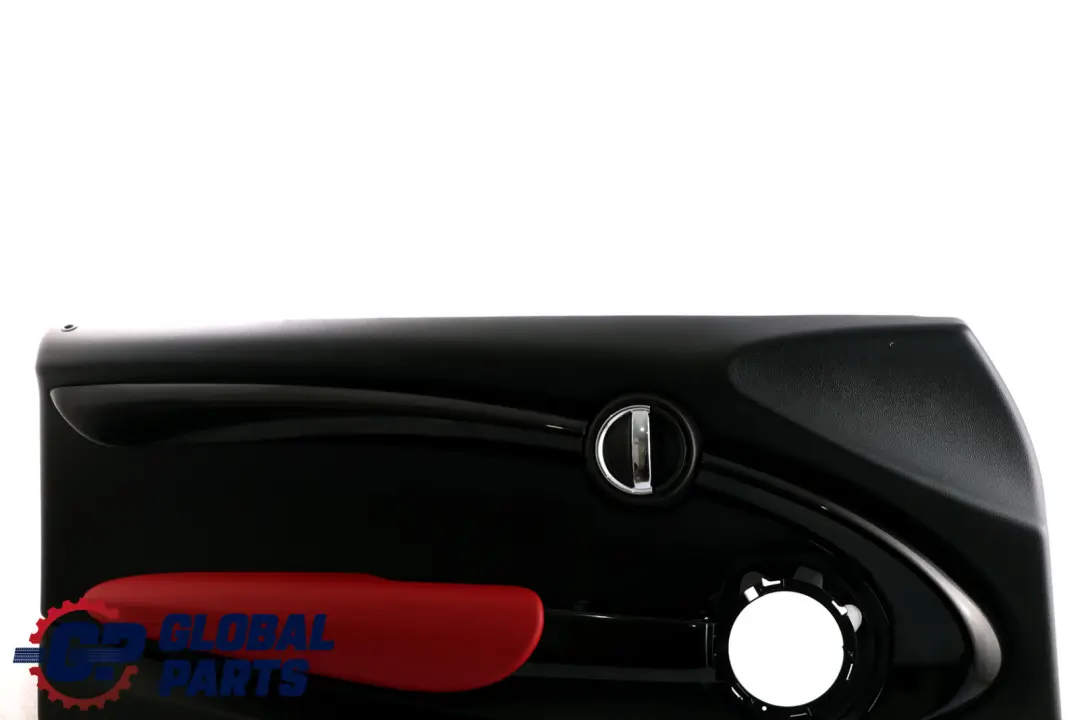 Front Left N/S Door Card Trim Panel Carbon Black Red to BMW Mini F56 F57 2 with Part number 7393121 BMW Mini F56 F57 2 Front Left N/S Door Card Trim Panel Carbon Black Red - SKU 7393121-2 - Part number 7393121