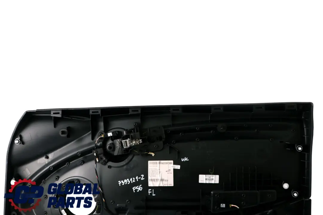 Front Left N/S Door Card Trim Panel Carbon Black Red to BMW Mini F56 F57 2 with Part number 7393121 BMW Mini F56 F57 2 Front Left N/S Door Card Trim Panel Carbon Black Red - SKU 7393121-2 - Part number 7393121