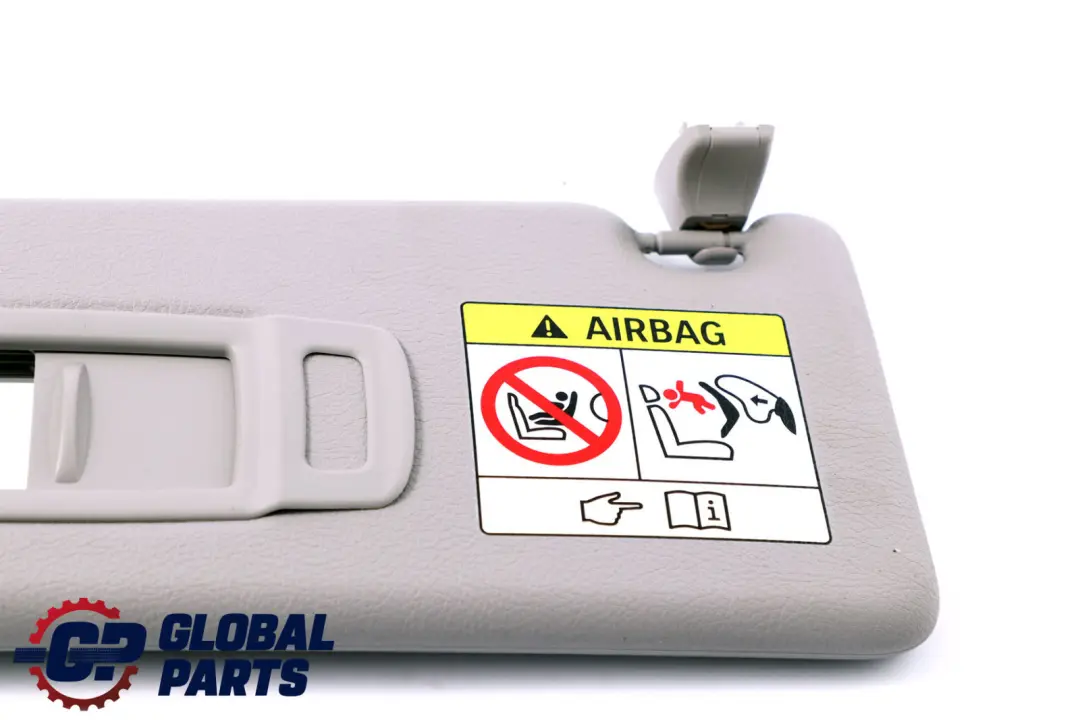 Sun Visor With Label Mirror Left N/S Everestgrau to BMW 1 Series F40 with Part number 7393757 BMW 1 Series F40 Sun Visor With Label Mirror Left N/S Everestgrau - SKU 7393757 - Part number 7393757