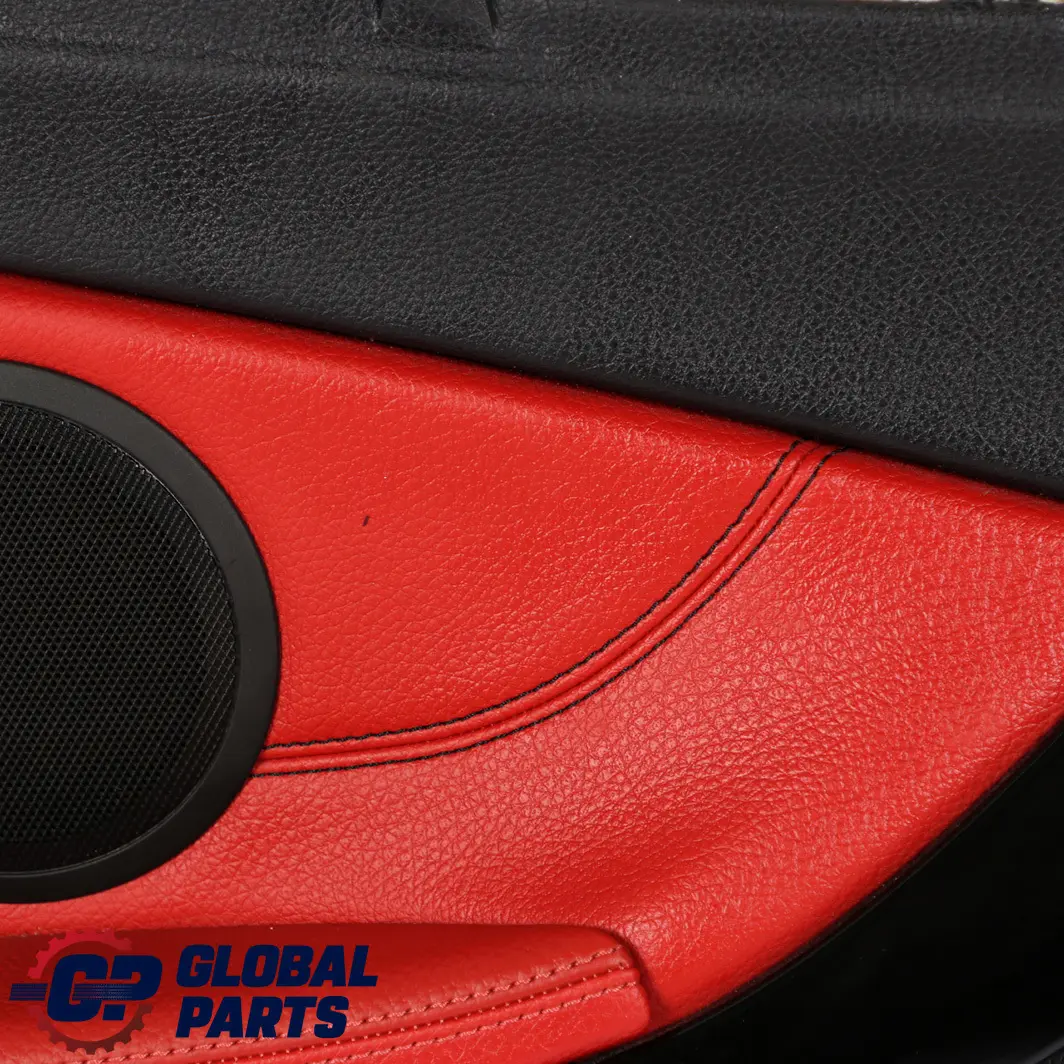 BMW 4 F33 Convertible Rear Left N/S Lateral Lining Panel Black Red Leather - SKU 7395461 - Part number 7395461