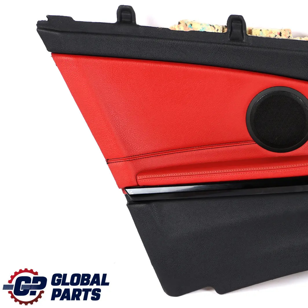 BMW 4 F33 Convertible Rear Left N/S Lateral Lining Panel Black Red Leather - SKU 7395461 - Part number 7395461