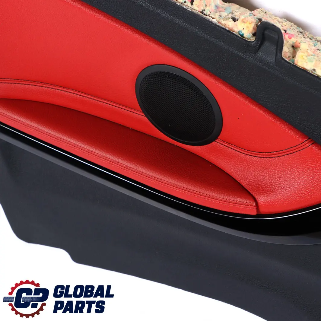 Left N/S Lateral Lining Panel Black Red Leather to BMW 4 F33 Convertible Rear with Part number 7395461 BMW 4 F33 Convertible Rear Left N/S Lateral Lining Panel Black Red Leather - SKU 7395461 - Part number 7395461