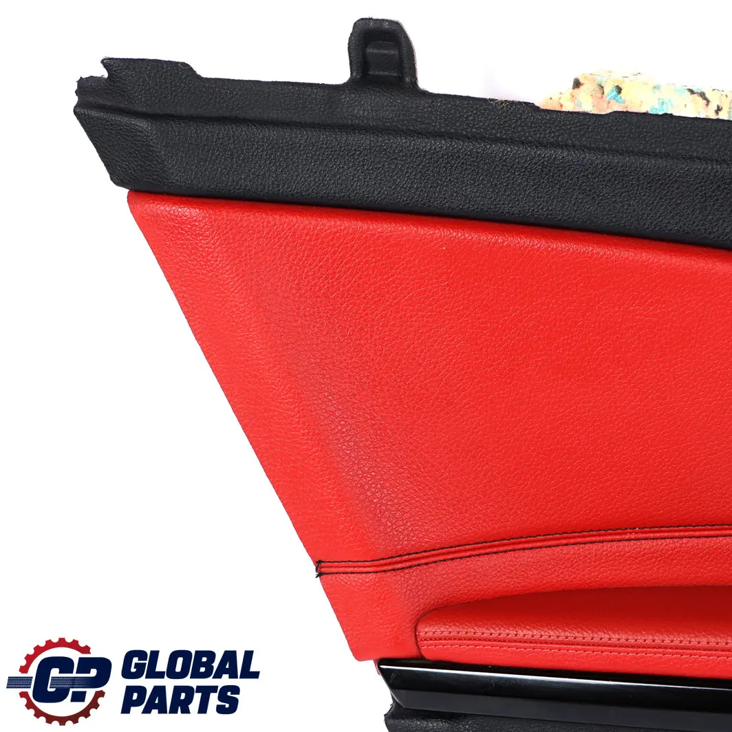 Left N/S Lateral Lining Panel Black Red Leather to BMW 4 F33 Convertible Rear with Part number 7395461 BMW 4 F33 Convertible Rear Left N/S Lateral Lining Panel Black Red Leather - SKU 7395461 - Part number 7395461