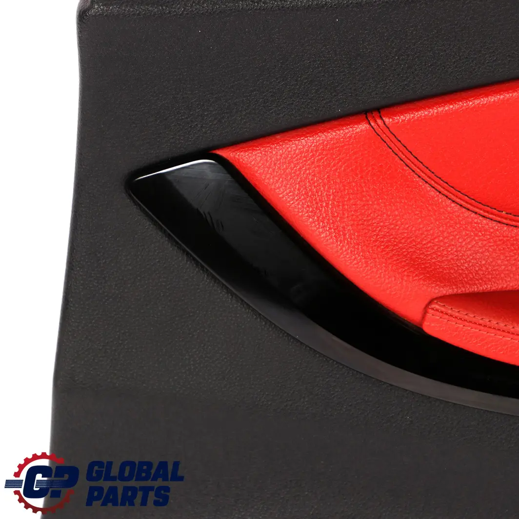 BMW 4 F33 Convertible Rear Right O/S Lateral Lining Panel Black Red Leather - SKU 7395462 - Part number 7395462