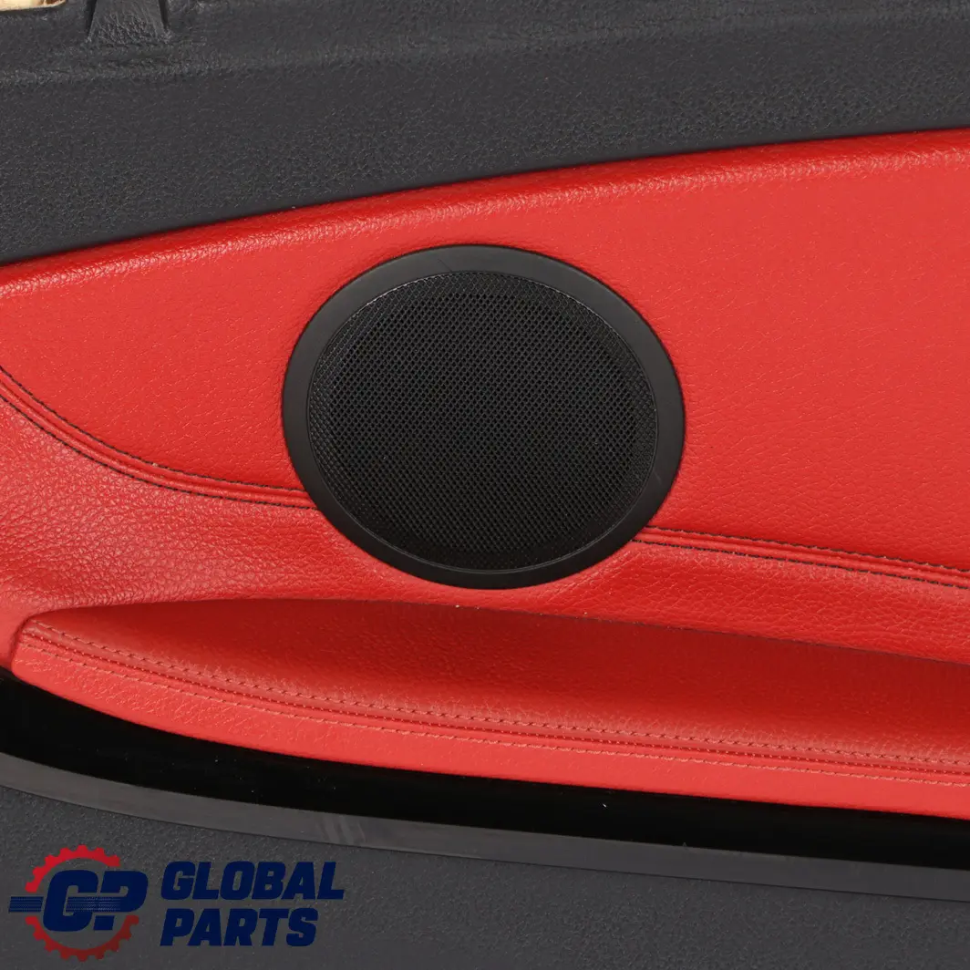 BMW 4 F33 Convertible Rear Right O/S Lateral Lining Panel Black Red Leather - SKU 7395462 - Part number 7395462