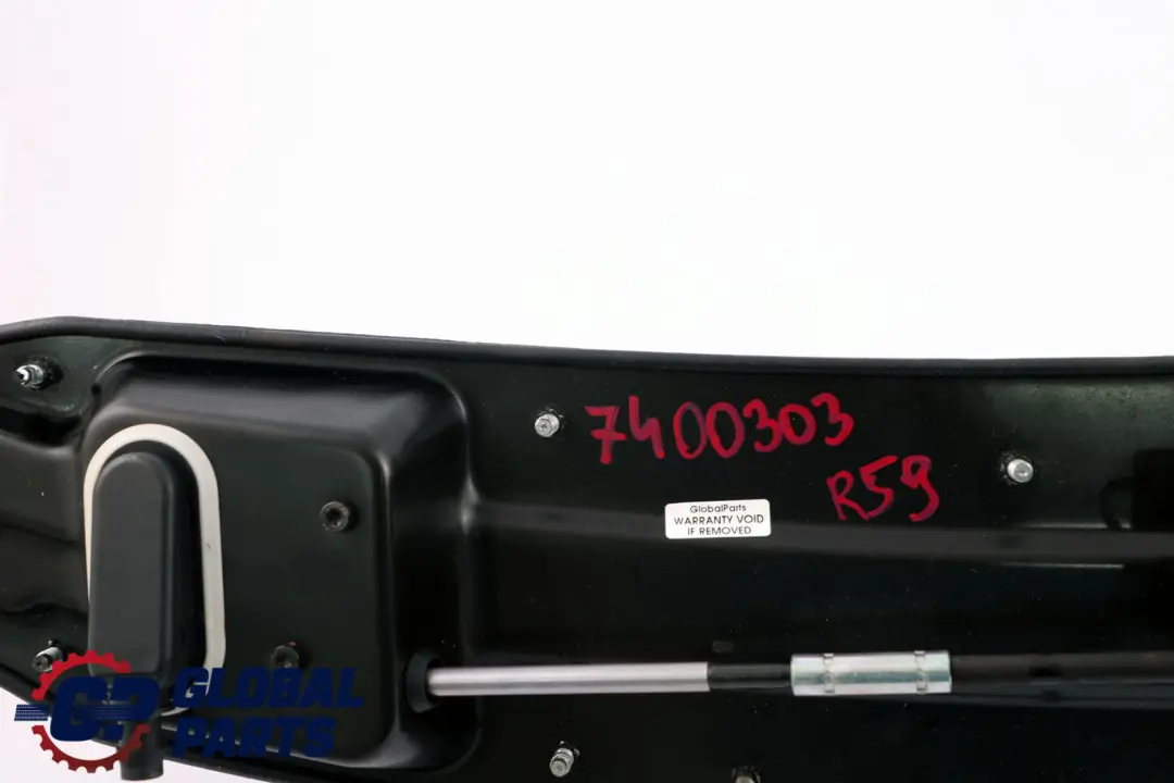 Spoiler Base 2758955 to BMW Mini Cooper Roadster R59 Rear Active Electric with Part number 7400303 BMW Mini Cooper Roadster R59 Rear Active Electric Spoiler Base 2758955 - SKU 7400303 - Part number 7400303