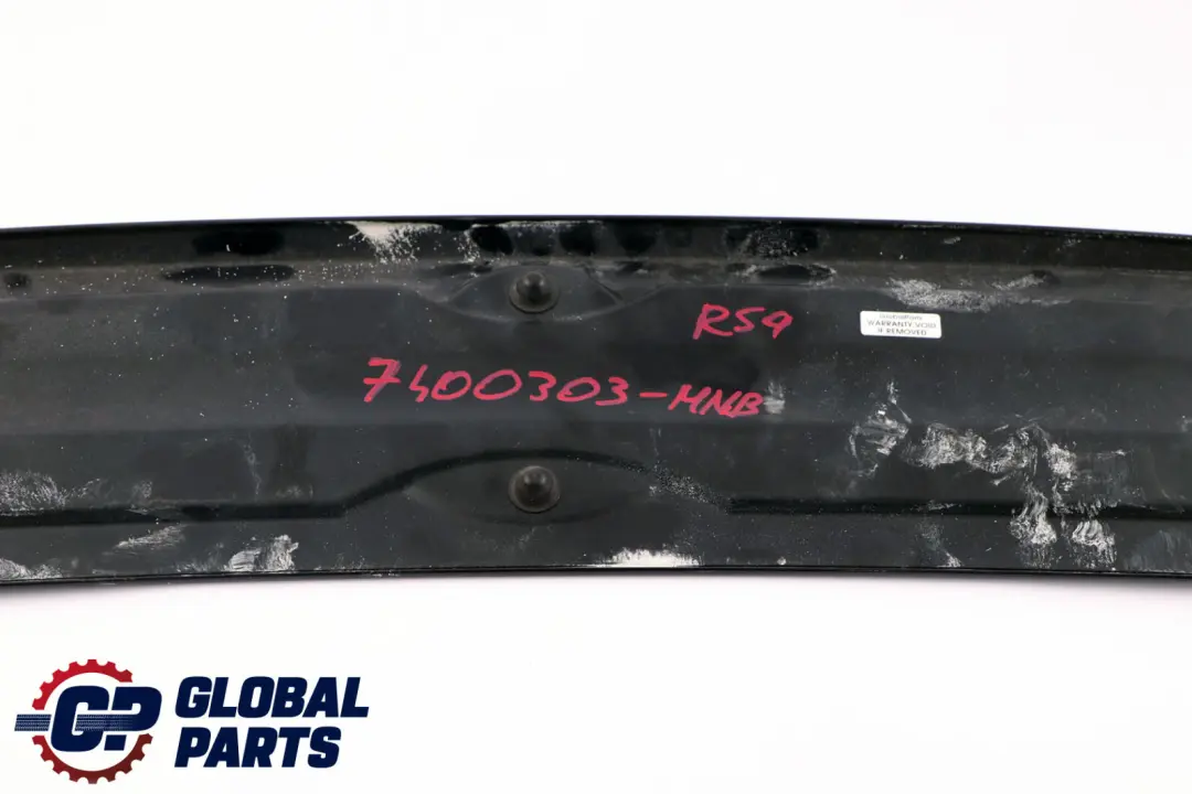 BMW Mini Roadster R59 Rear Active Electric Spoiler Midnight Black Metallic - SKU 7400303-MNB - Part number 7400303