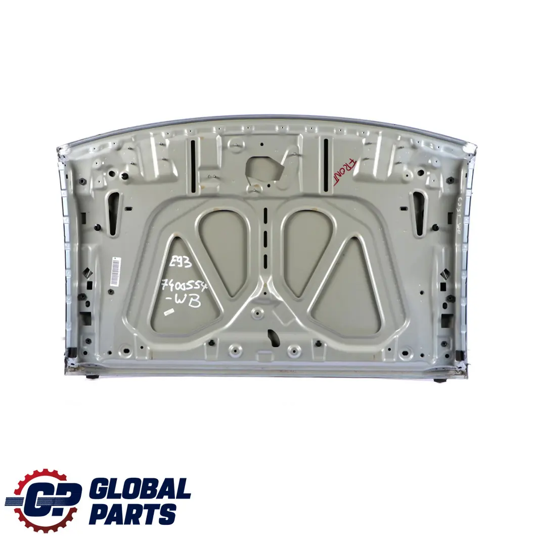 BMW 3 4 E93 F33 Folding Top Hardtop Roof Shell Front Bluewater Metallic - 896 - SKU 7400554-WB - Part number 7400554