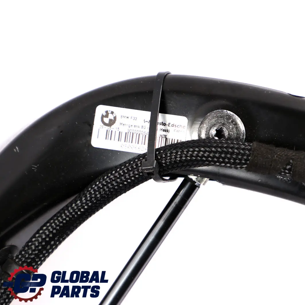 Destra Tetto Rigido Pieghevole Retrattile Braccio Meccanismo per BMW F33 Cabrio con numero di parte 7401032 BMW F33 Cabrio Destra Tetto Rigido Pieghevole Retrattile Braccio Meccanismo - SKU 7401032-1 - Numero di parte 7401032