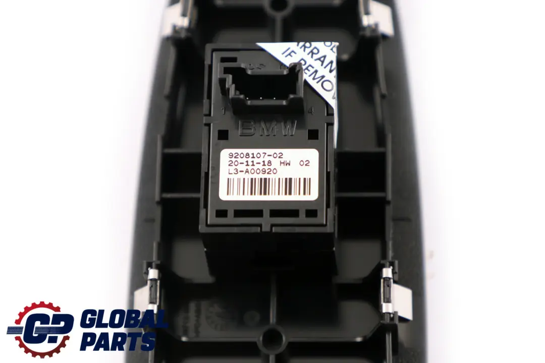 Window Lifter Switch BMW F20 F30 F31 LCI Front Passenger Side Black to with Part number 7403884 Window Lifter Switch BMW F20 F30 F31 LCI Front Passenger Side Black - SKU 7403884 - Part number 7403884