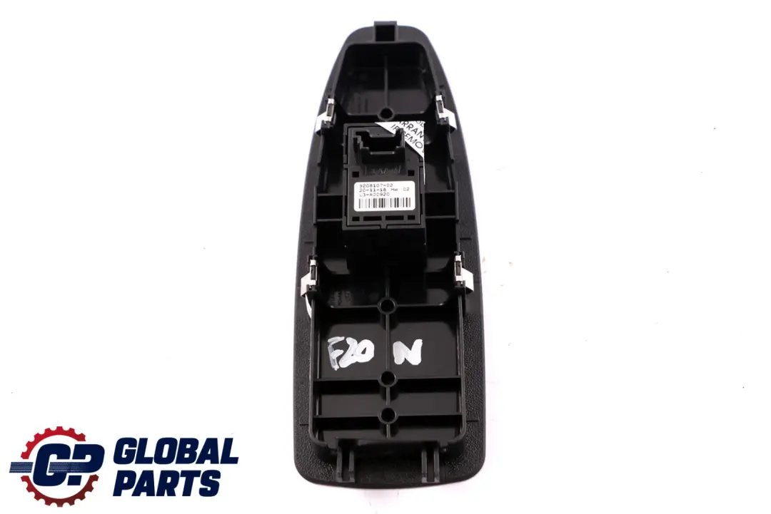 BMW F20 F30 F31 LCI Power Window Switch Finisher Negro - SKU 7403884 - Número de pieza 7403884