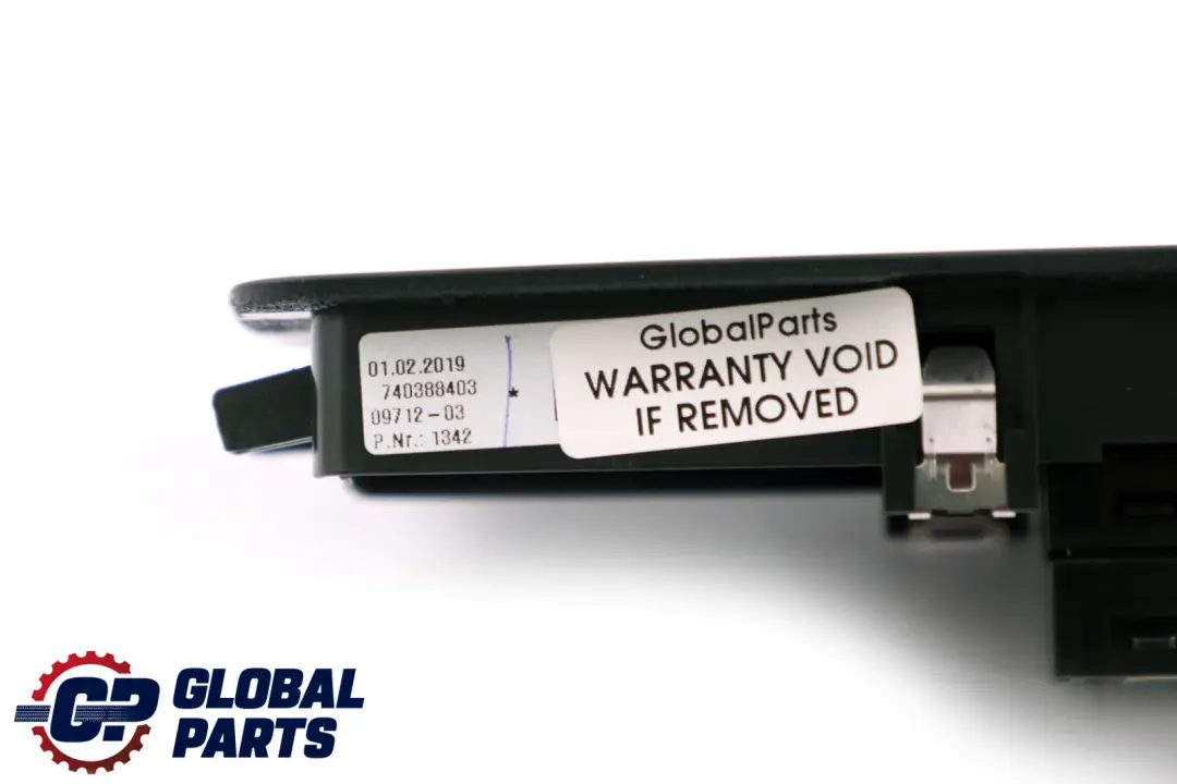 BMW F20 F30 F31 LCI Power Window Switch Finisher Negro - SKU 7403884 - Número de pieza 7403884
