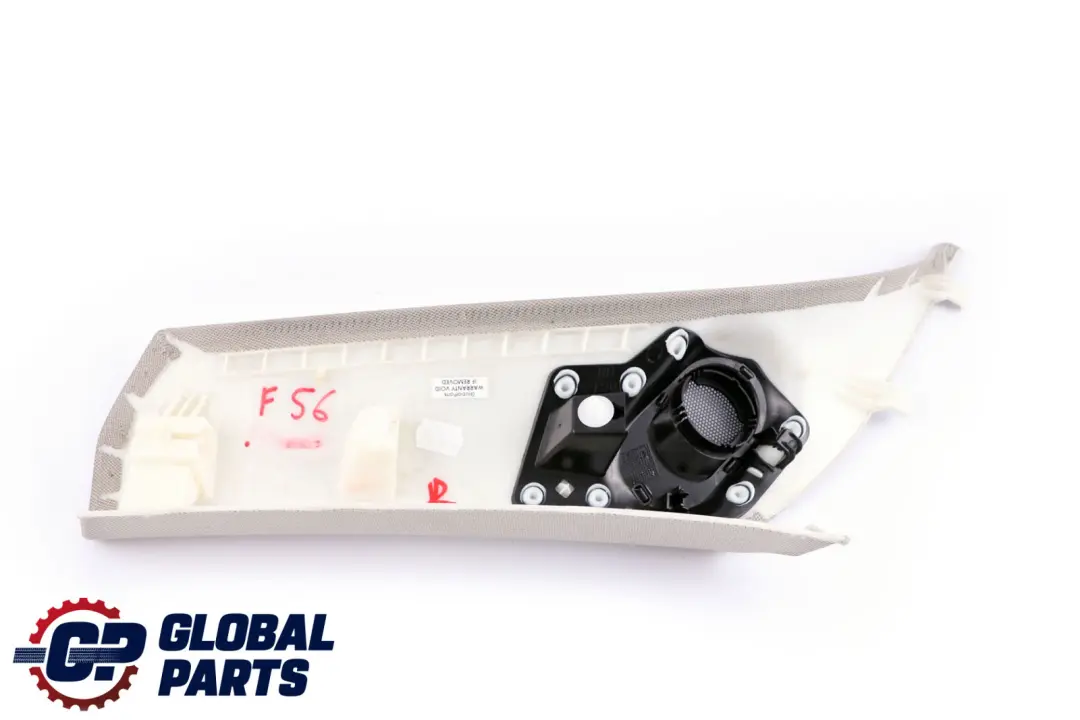 Trim Pillar HiFi Cover Column A Right O/S Satellite Grey 7406012 to Mini F56 with Part number 7406020 Mini F56 Trim Pillar HiFi Cover Column A Right O/S Satellite Grey 7406012 - SKU 7406020 - Part number 7406020