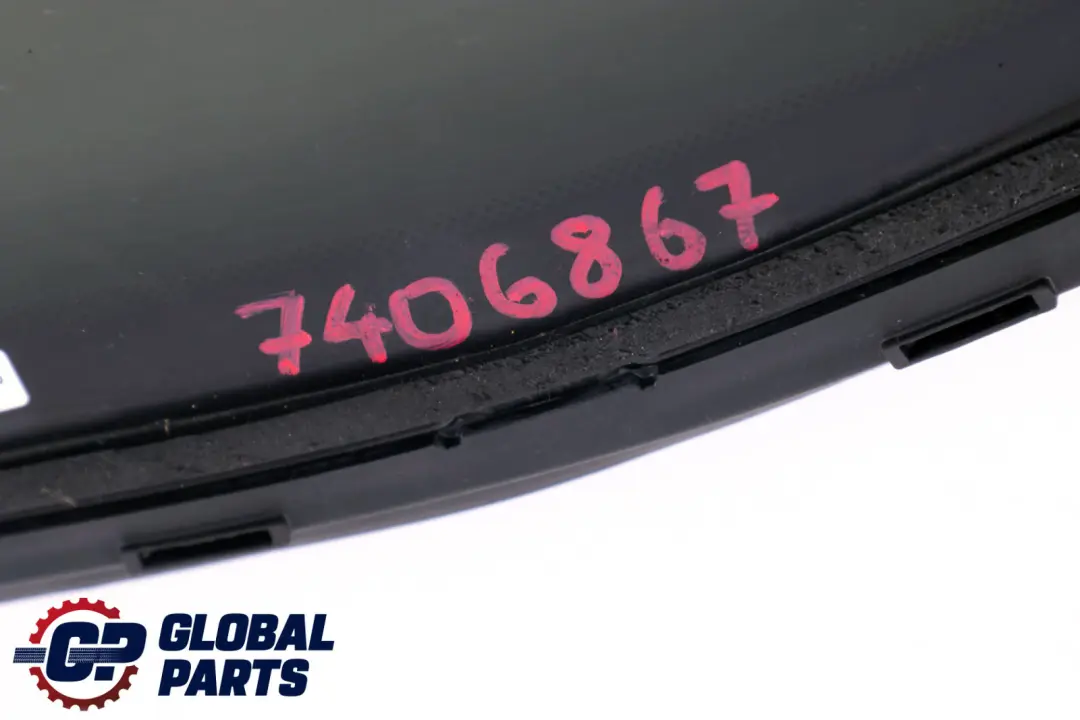 BMW X1 er F48 F48N LCI Seitenscheibe Schwarz Mit Dichtung Hinten Links - SKU 7406867 - Teilenummer 7406867
