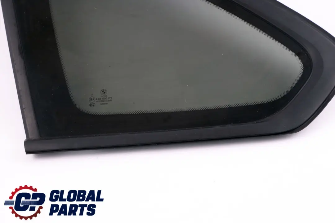 BMW X1 er F48 F48N LCI Seitenscheibe Schwarz Mit Dichtung Hinten Links - SKU 7406867 - Teilenummer 7406867